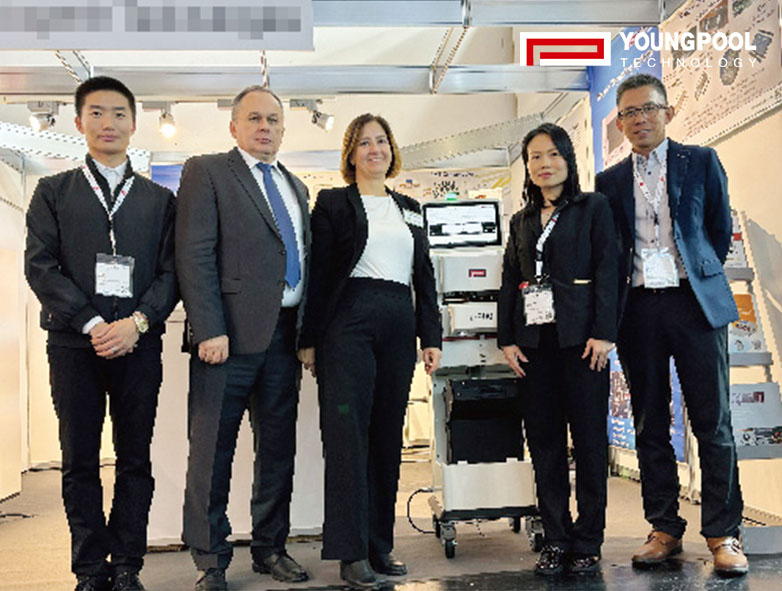 La technologie Youngpool a remporté un grand succès au salon de Munich en Allemagne